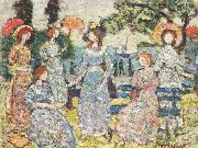 Maurice Prendergast The Grove oil painting reproduction